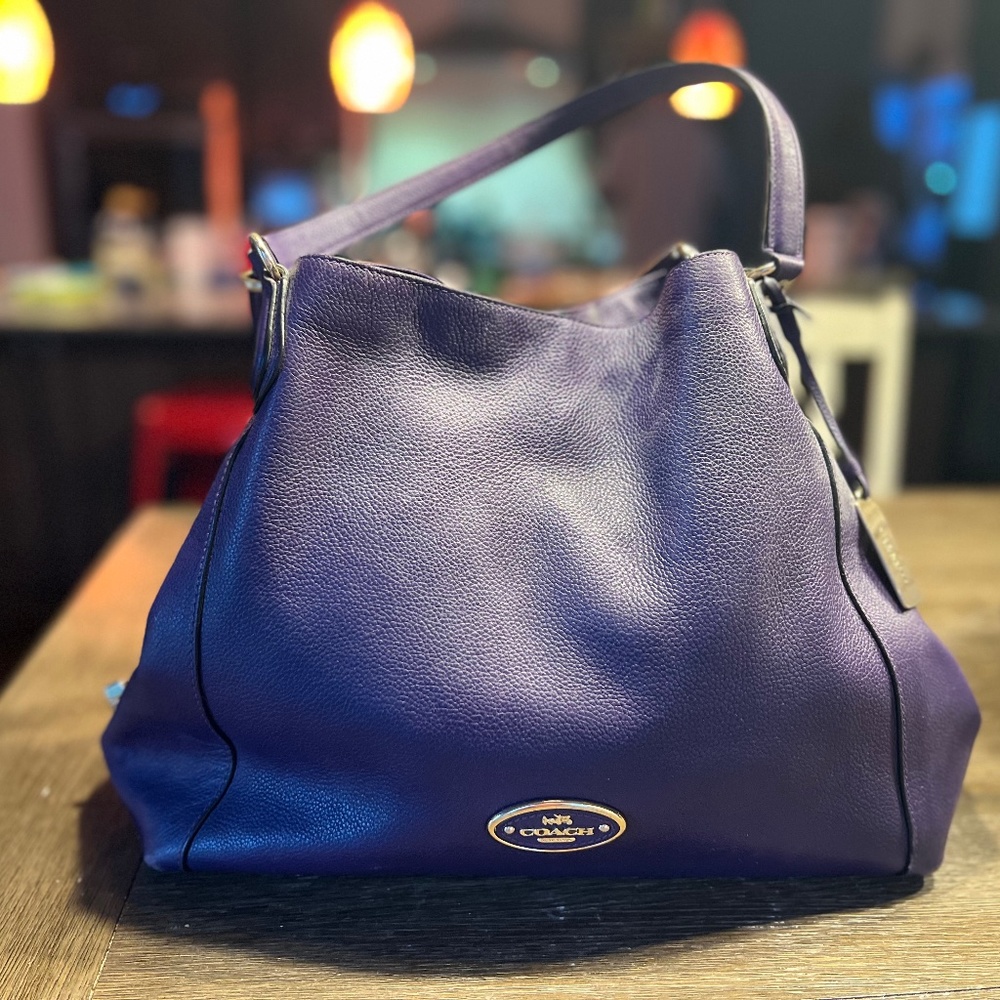 Coach Crossbody Bag- blue